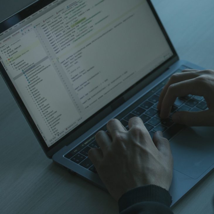 Center Process software development and programming workspace